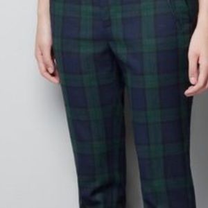 Plaid tartan Zara trousers